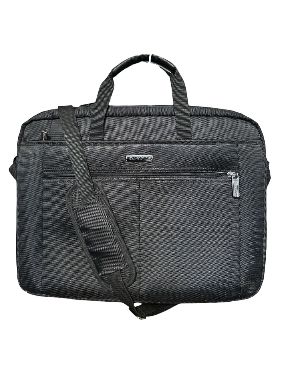 Samsonite NWOT Black Men's Laptop Briefcase with Adjustable Shoulder Strap
